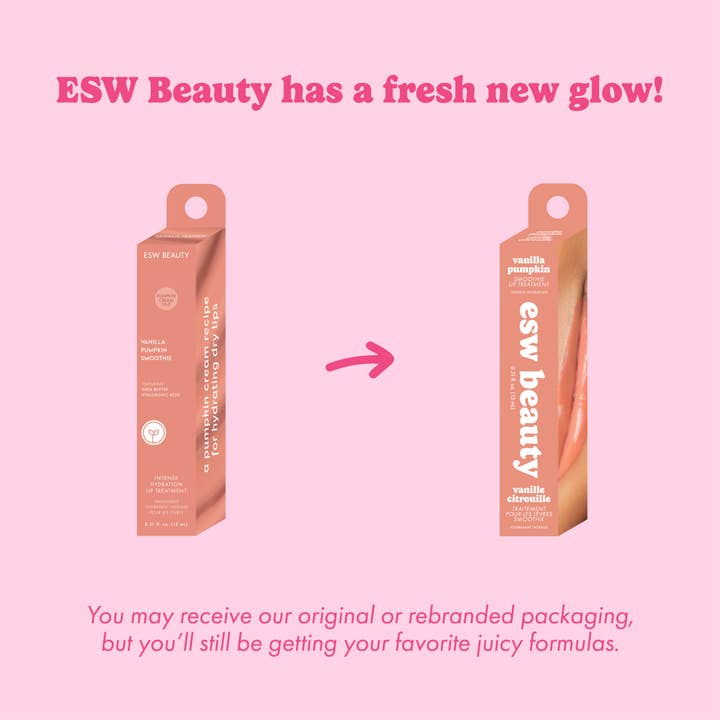ESW Beauty – wholesale Lip Balm – Strawberry Banana Smoothie Intense Hydration Lip Treatment1