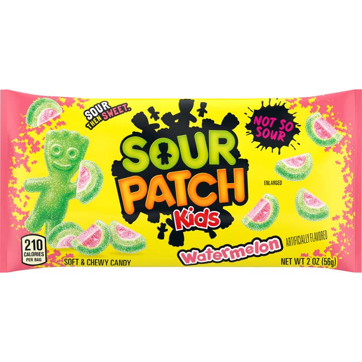 Grandpa Joe's Candy Shop - Wholesale Gummy - Sour Patch Watermelons, 2oz, 24ct Case1