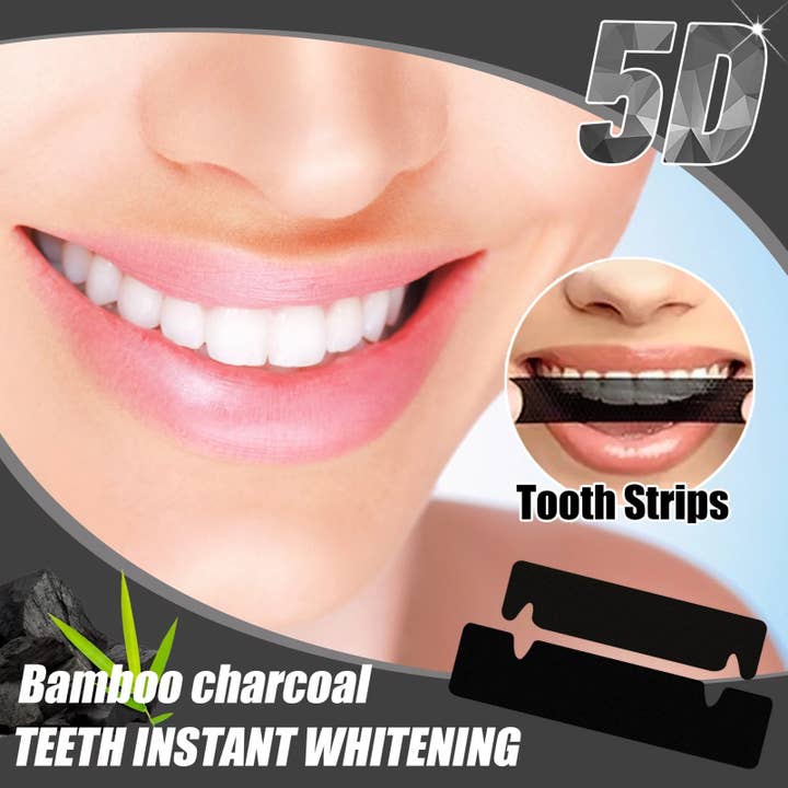 Shine - Venta al por mayor Blanqueadores dentales - Tiras blanqueadoras de dientes con carbón activado, Shine6