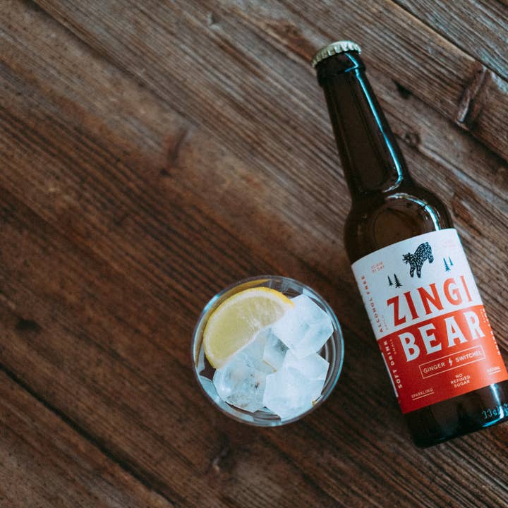 ZINGI BEAR - Wholesale Kombucha - Zingi Bear Organic Ginger Switchel | Alcohol-Free Soft Drink7