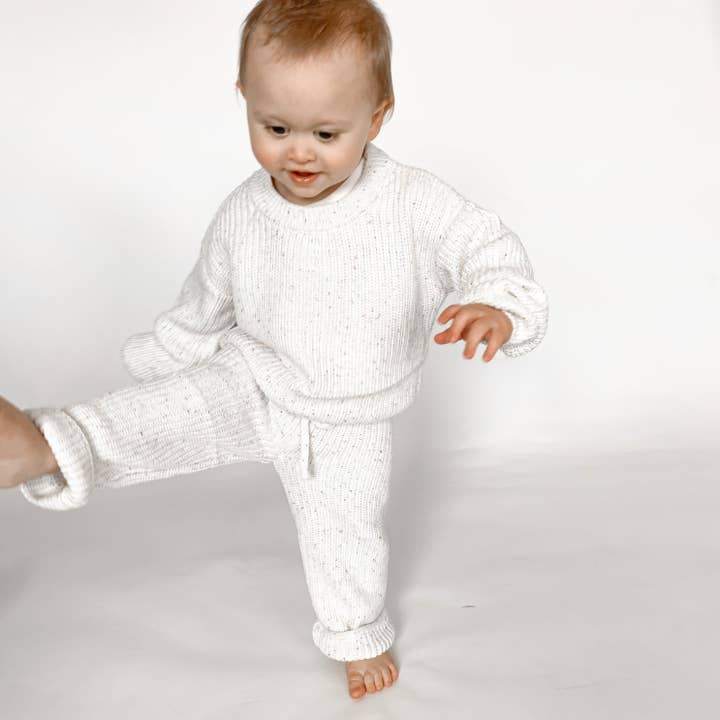 Lmb&Co. - Wholesale Pants - Baby - Chunky Knit Pants | Sage4