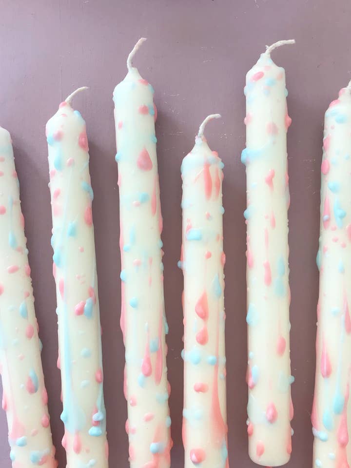 VELAS SPLASH PASTEL - paquete para venta al por mayor de Cornish Glow