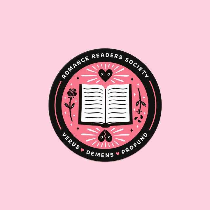 A Fink & Ink - Wholesale Sticker - Romance Readers Society Vinyl Sticker
