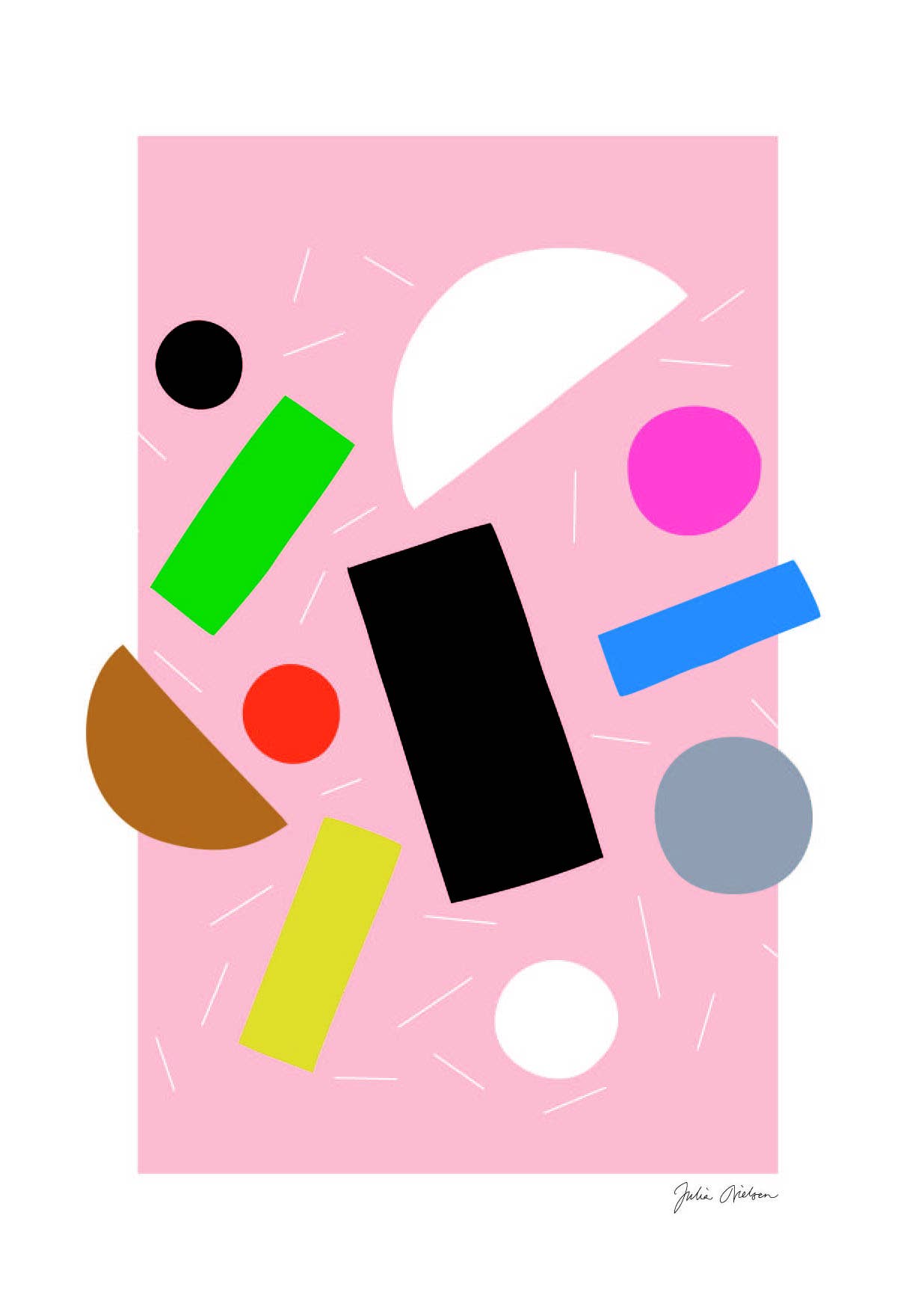 Hippstory - Vendita all'ingrosso Stampa artistica - Stampa Pizza Rosa5