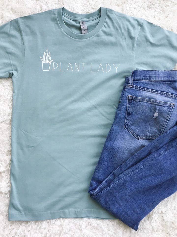 Plant Lady Unisex T-Shirt for wholesale by The Good Teacher Co