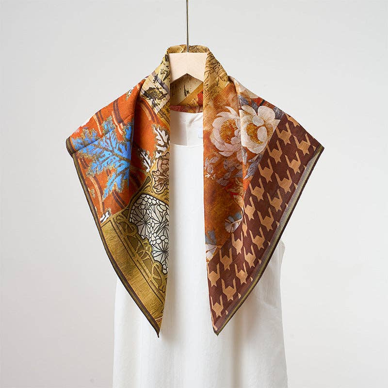 Marayn - Vendita all'ingrosso Sciarpa - Donna - Sciarpa in Misto Seta Leggera Primavera Estate Versatile67