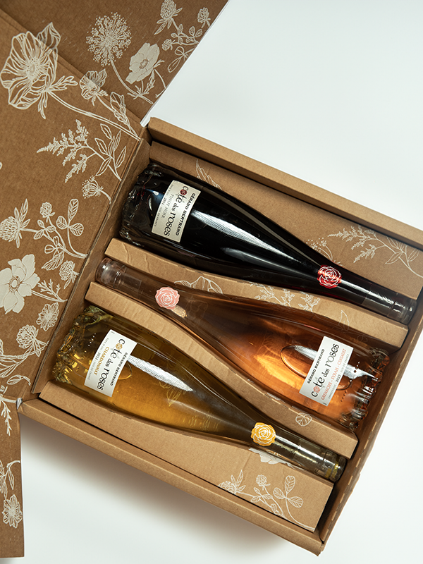 Gérard Bertrand - Wholesale Red Wine - Cote des Roses rosé box set, Light Red and Chardonnay2