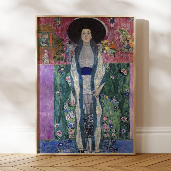 Gustav Klimt - Portrait of Adele Bloch-Bauer | Art Print for wholesale by Pathos Studio