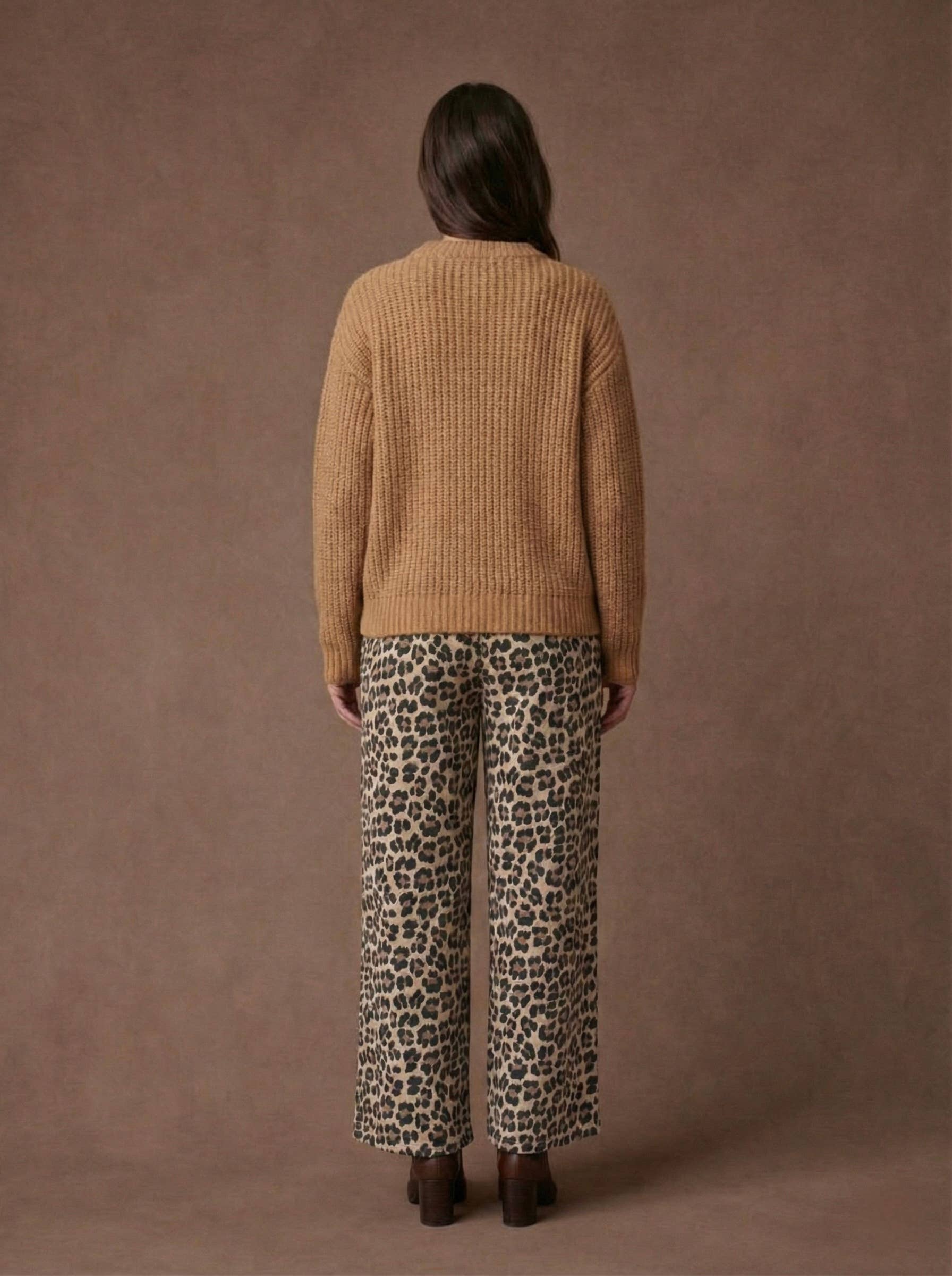 Pépouz' Paris - Wholesale Pants - Women's - Fluid and comfortable leopard print pants PPN25615