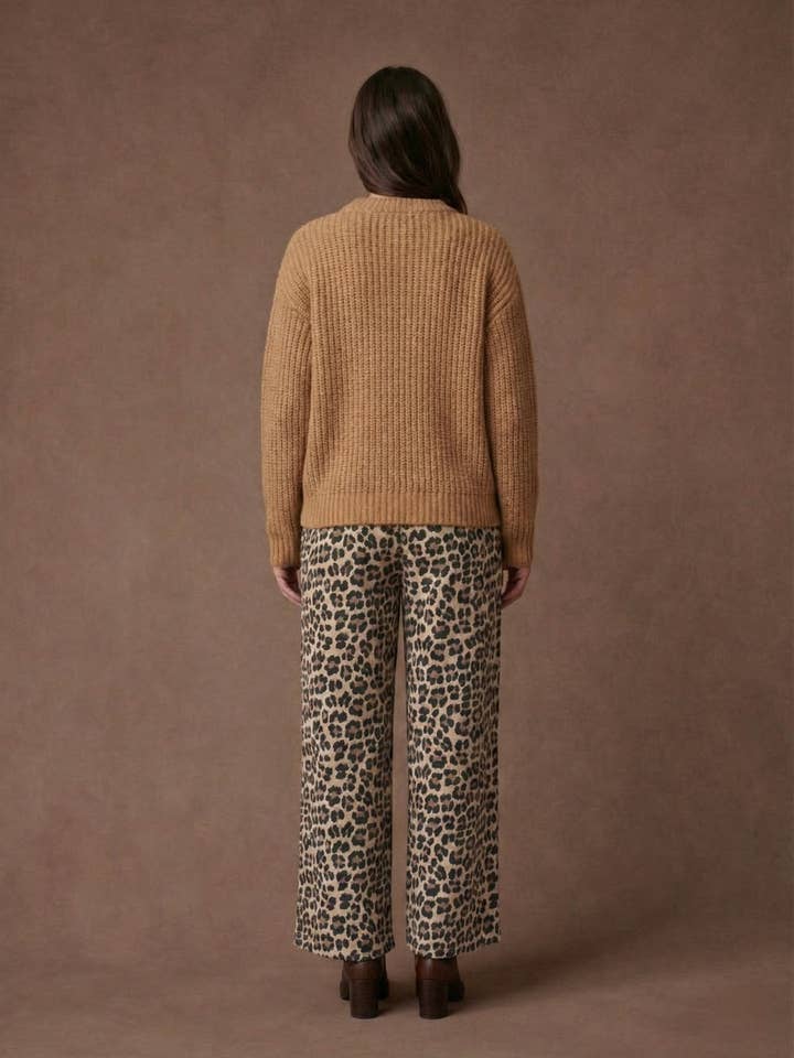 Pépouz' Paris - Wholesale Pants - Women's - Fluid and comfortable leopard print pants PPN25615