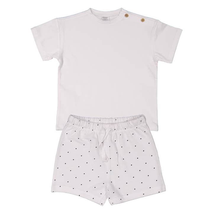 Conjunto de pantalones cortos y camisetas para bebé de 2 piezas para venta al por mayor de FRANK HERMANOS