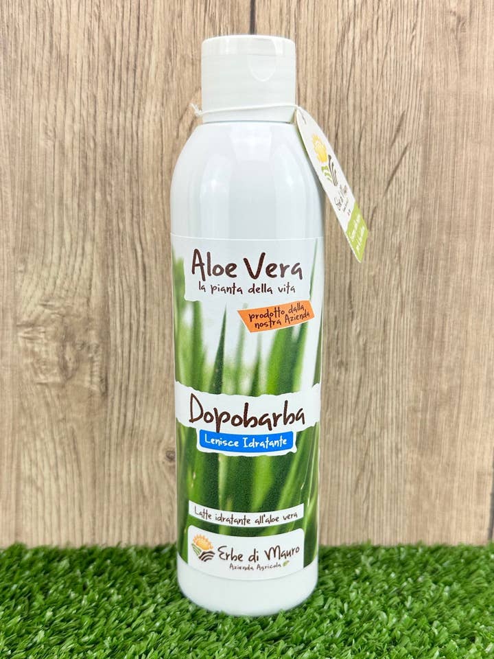 Aloe Vera Aftershave, 200ml for wholesale by Erbe di Mauro