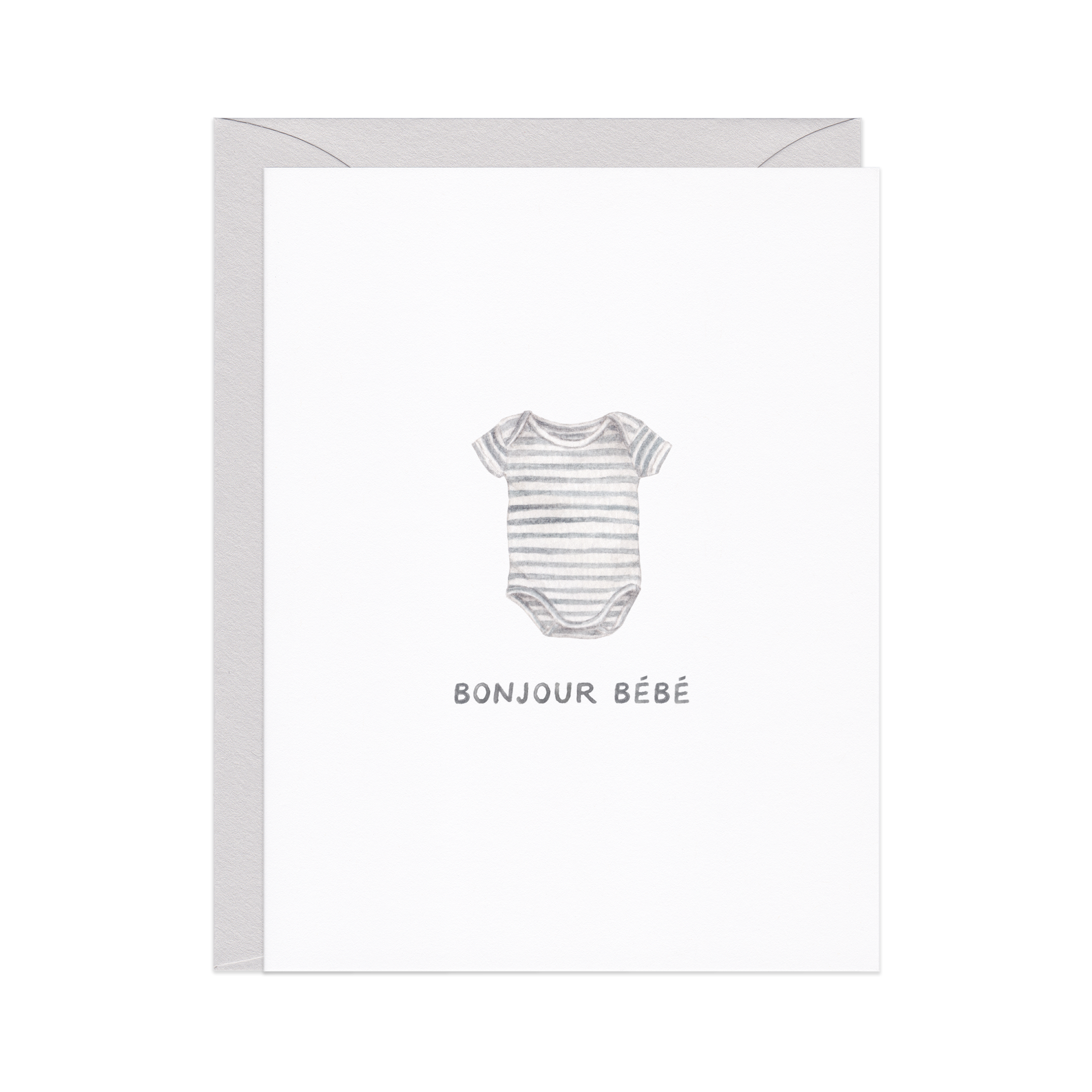 Amy Zhang - Wholesale Baby Card - Bonjour Bébé — French New Baby Card1