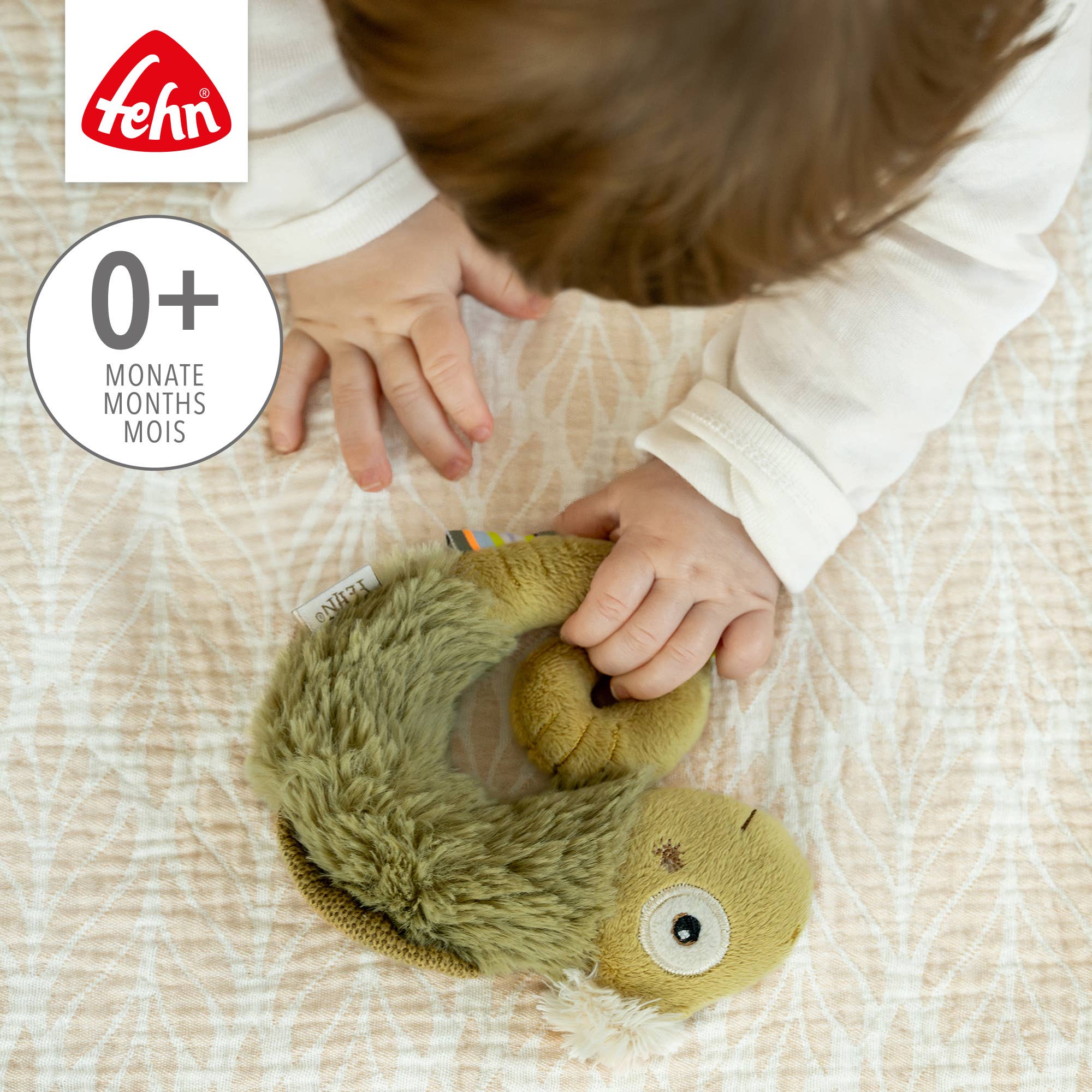 Fehn - Wholesale Handheld Rattle - Baby - Chameleon Grasping Ring - Grasping & Motor Skills Toy2