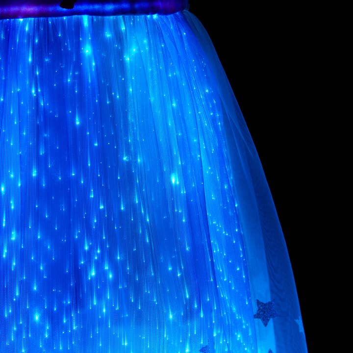 Multi color Go-Glow Illuminating Unicorn Dress With Light Up Skirt for wholesale on Faire