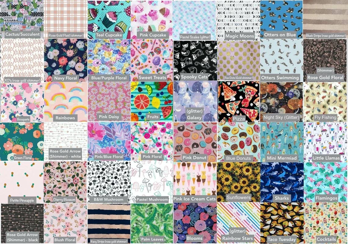 Harriet Handmade Co. - Wholesale Keychain - Women's - Cotton Scrunchie Wristlet Keychain – 190+ Assorted Prints6