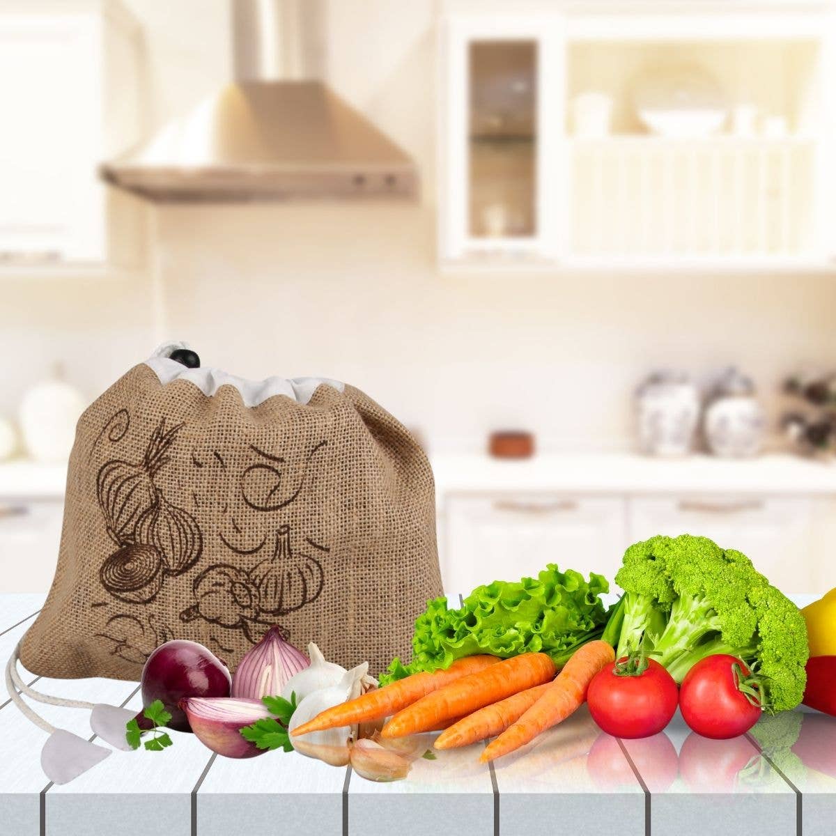 Zenker - Wholesale Grocery/Shopping Bag - Reusable vegetable bag Fackelmann Eco Friendly1