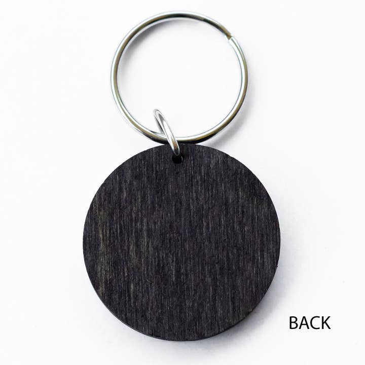 Most Amazing – Großhandel Schlüsselanhänger – Unisex – 50% RABATT - Heulender Wolf Holzschlüsselanhänger