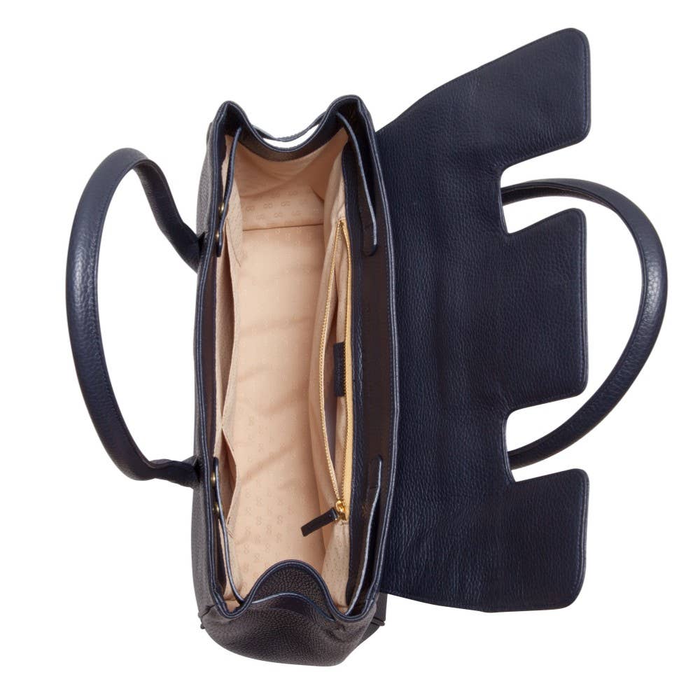 DIBONI GMBH - Wholesale Top Handle Bag - Women's - Diboni handbag - Madison Couture - midnight blue2