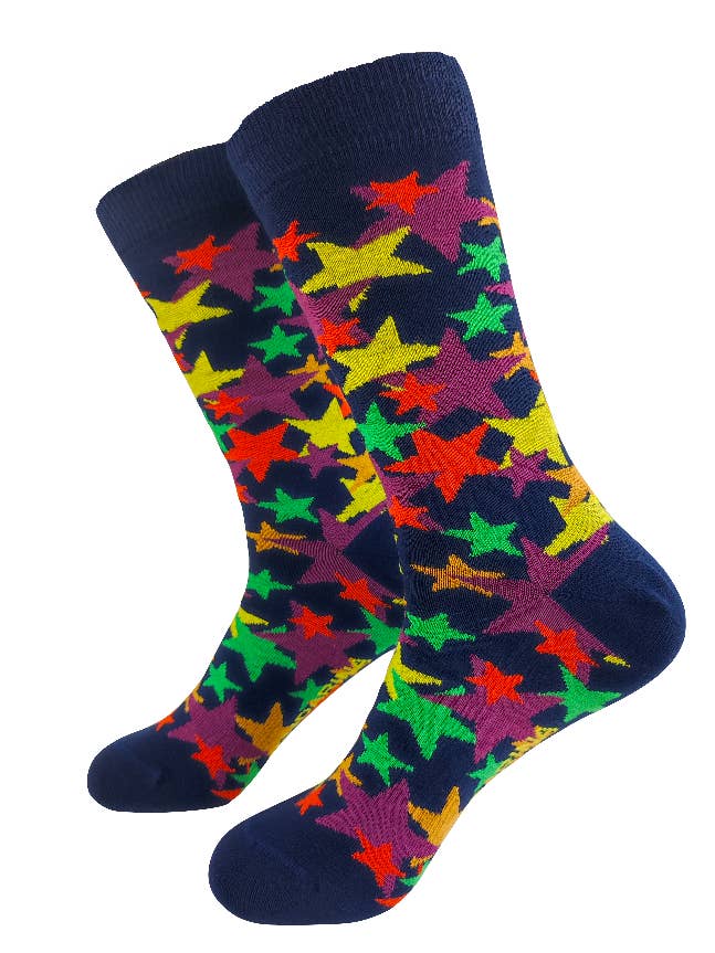 Estrellas para venta al por mayor de Mandarina Socks