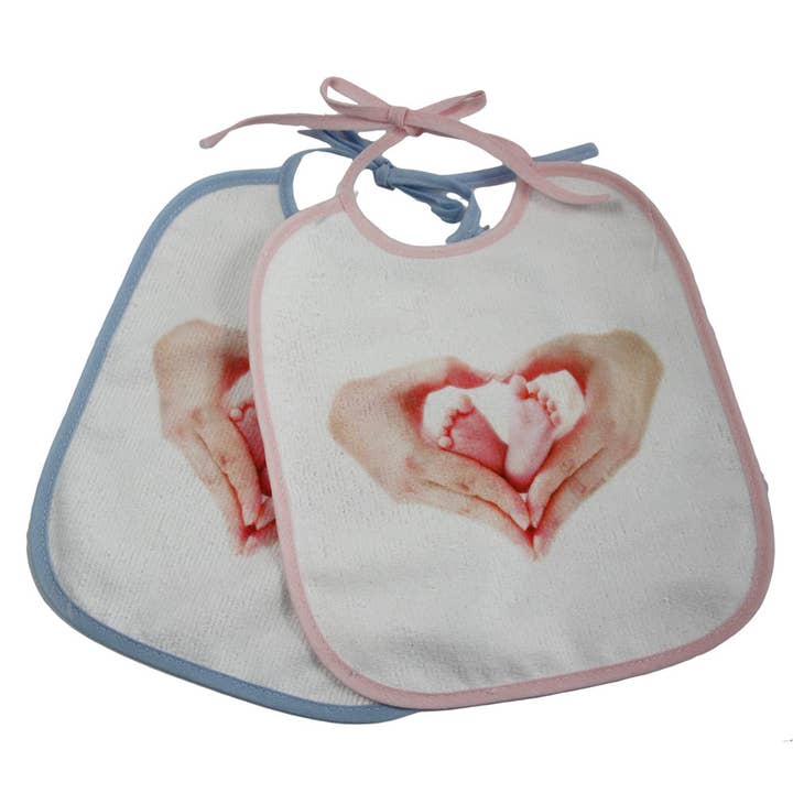 Almatex srl - Wholesale Bib - Baby - CUDDLY bibs with laces cm.19x22 WITH PHOTO PRINT5