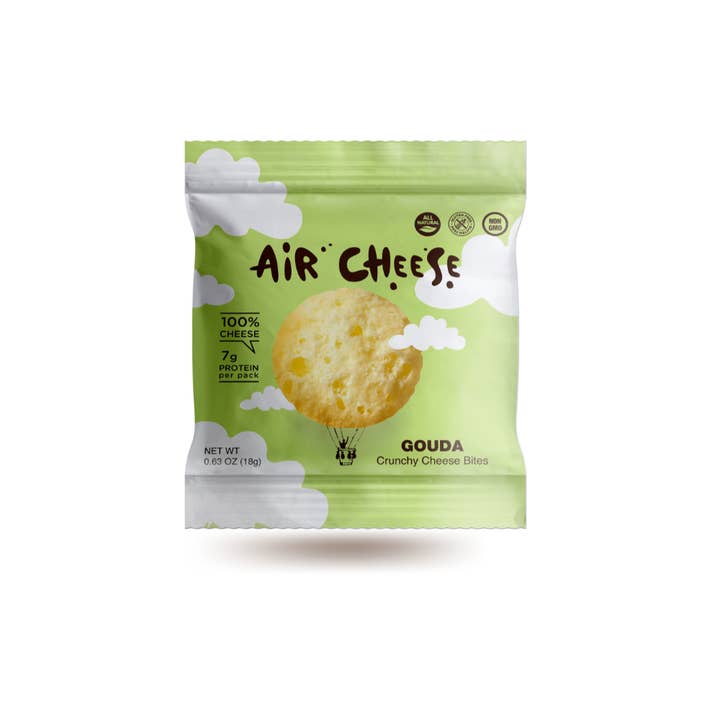 POSHI - Wholesale Puffed Snack - Air Cheese - Gouda 0.63oz/200ct