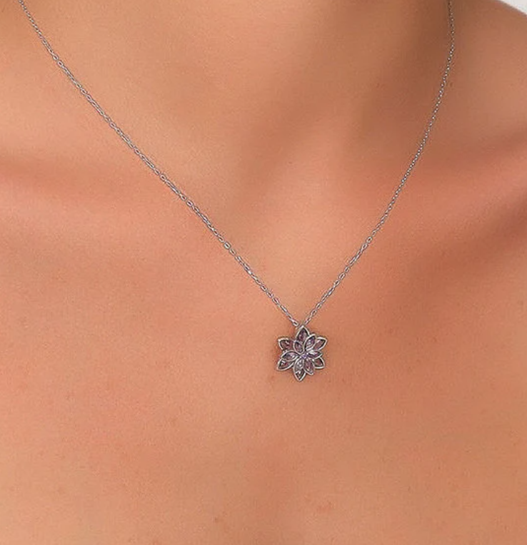 AVENS - Wholesale Jewelry Set - 925 Sterling Silver Lotus  Jewelry Set4