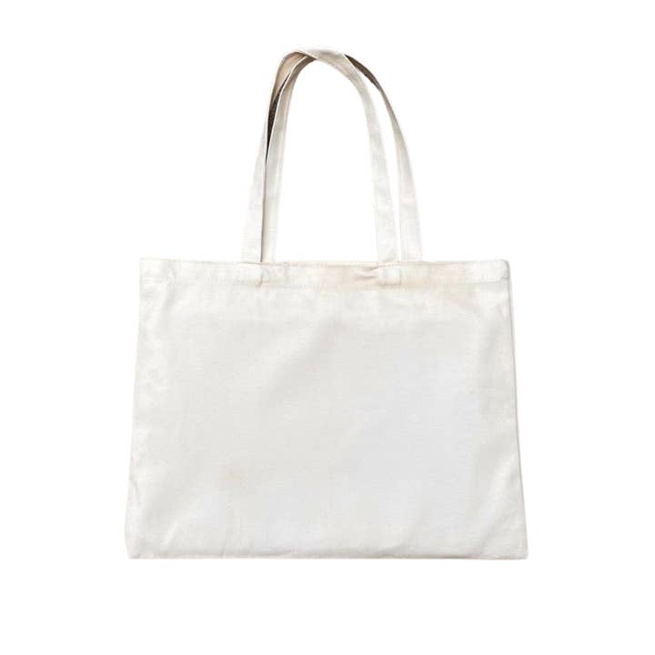 Jack and Bec - Wholesale Tote Bag - Unisex - Blank Tote Bag w Pocket, Canvas Tote Bag, Bulk Tote Bags1