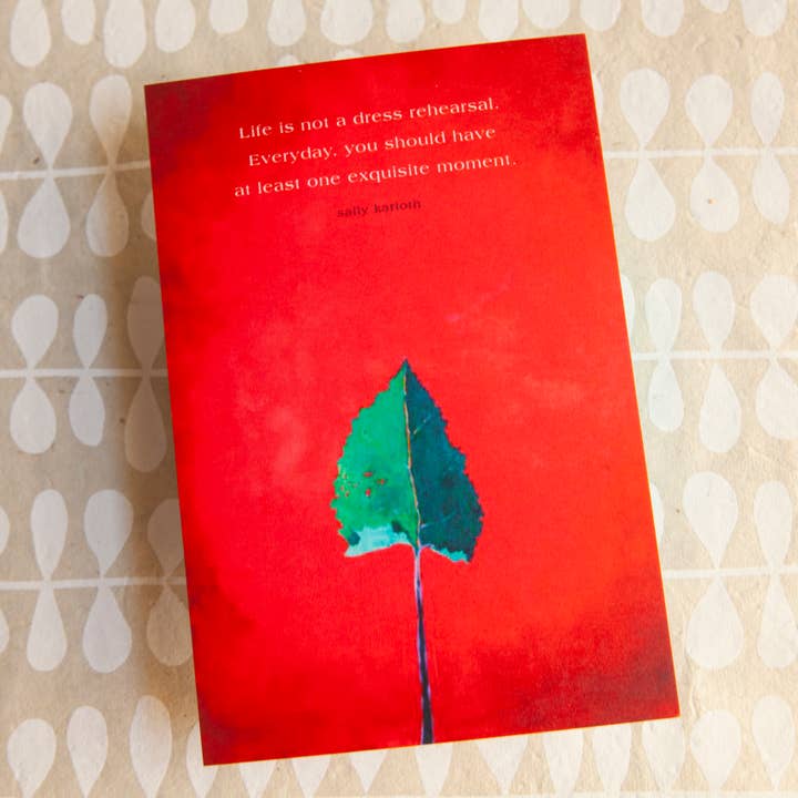 Life is not a dress rehearsal. for wholesale by Banter by Greely Creative