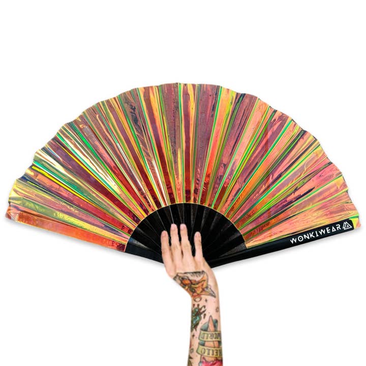 XL Festival Fan - Magie de Licorne Irisée pour la vente par Wonkiwear Ltd