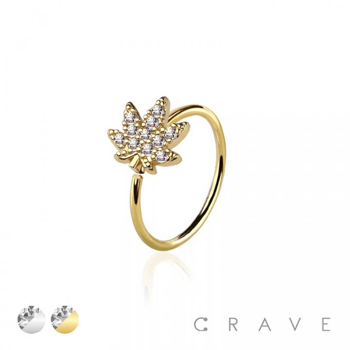 CRAVE BODY JEWELRY - Wholesale Nose Ring - CRISS CROSS FAKE HOOP NOSE RING CROSS OVER NOSE LIP RING SS