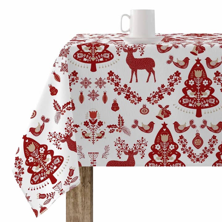 SG HOGAR - Vendita all'ingrosso Tovaglie - Tovaglia in resina antimacchia Merry Christmas 42