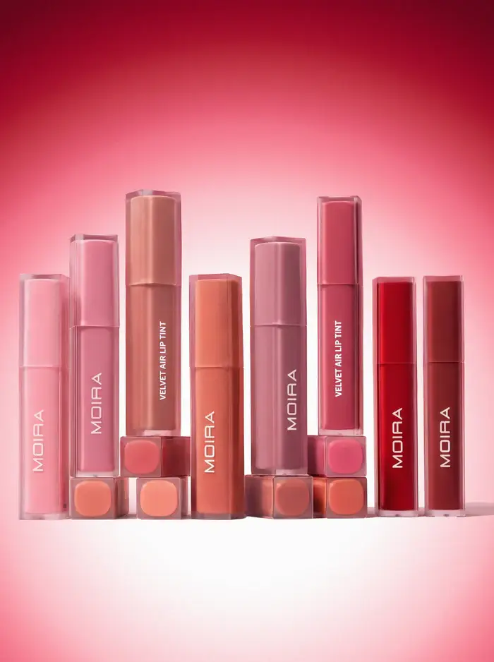 Moira Cosmetics - Wholesale Lip Stain/Dye/Tint - Moira Makeup Display Velvet Air Lip Tint 42pcs4