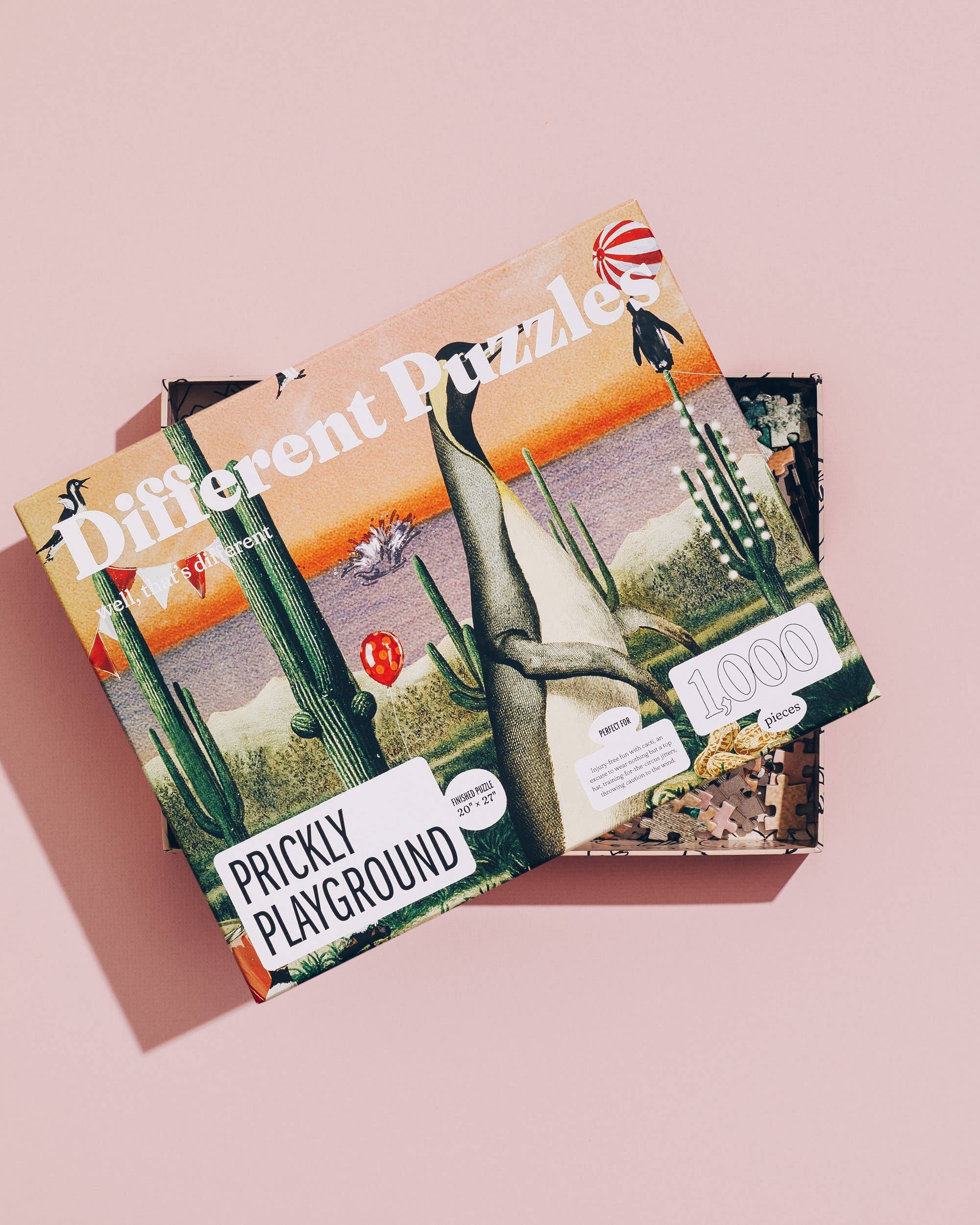 Different Puzzles - Vente Puzzle – adulte - Prickly Playground — 1 000 pièces5