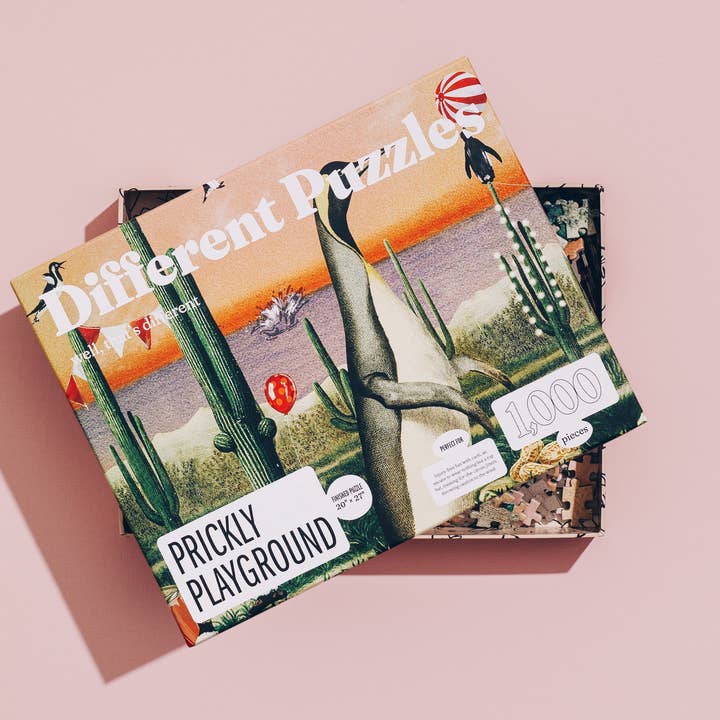 Different Puzzles - Wholesale Puzzle - Adult - Prickly Playground – 1,000 pieces5