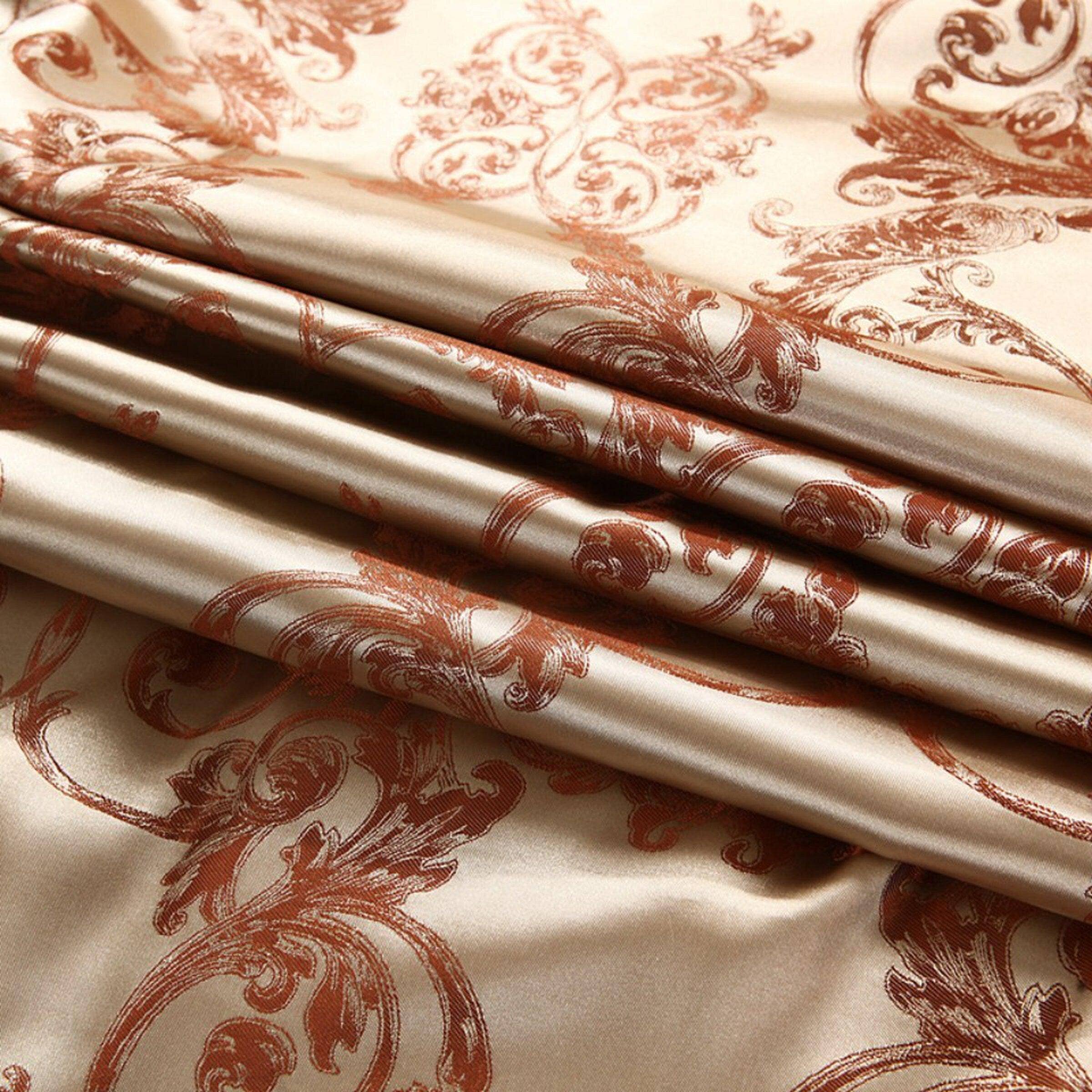 daintyduvet – Conjuntos de cama por atacado – Conjunto de capa de edredon de cobre de luxo, Jacquard Fabric Aesthetic Bedding Decorative, Conjunto de cama bordado6