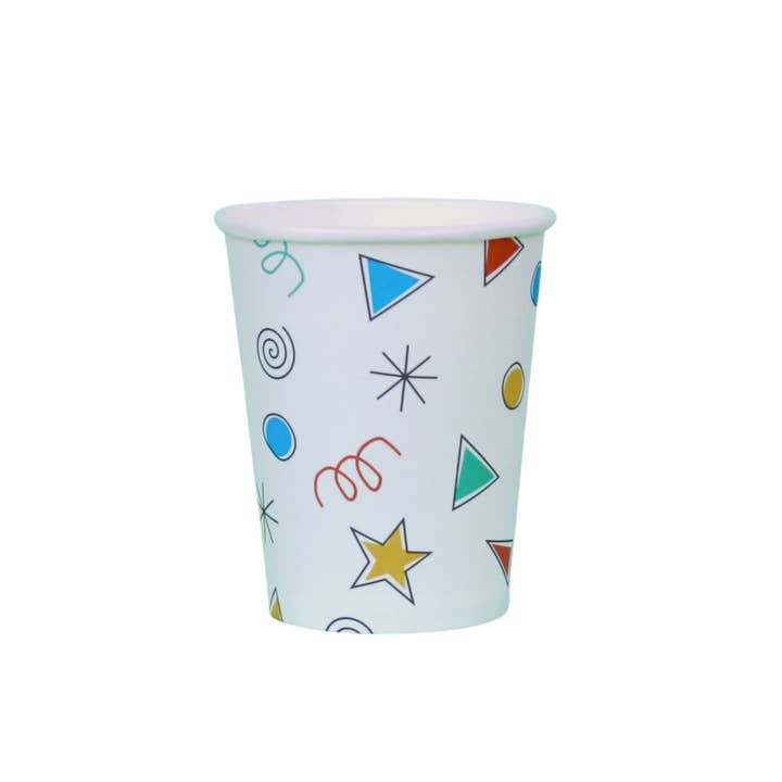 Happy Colors Cups (Set of 8) for wholesale by Pooka Party Eu