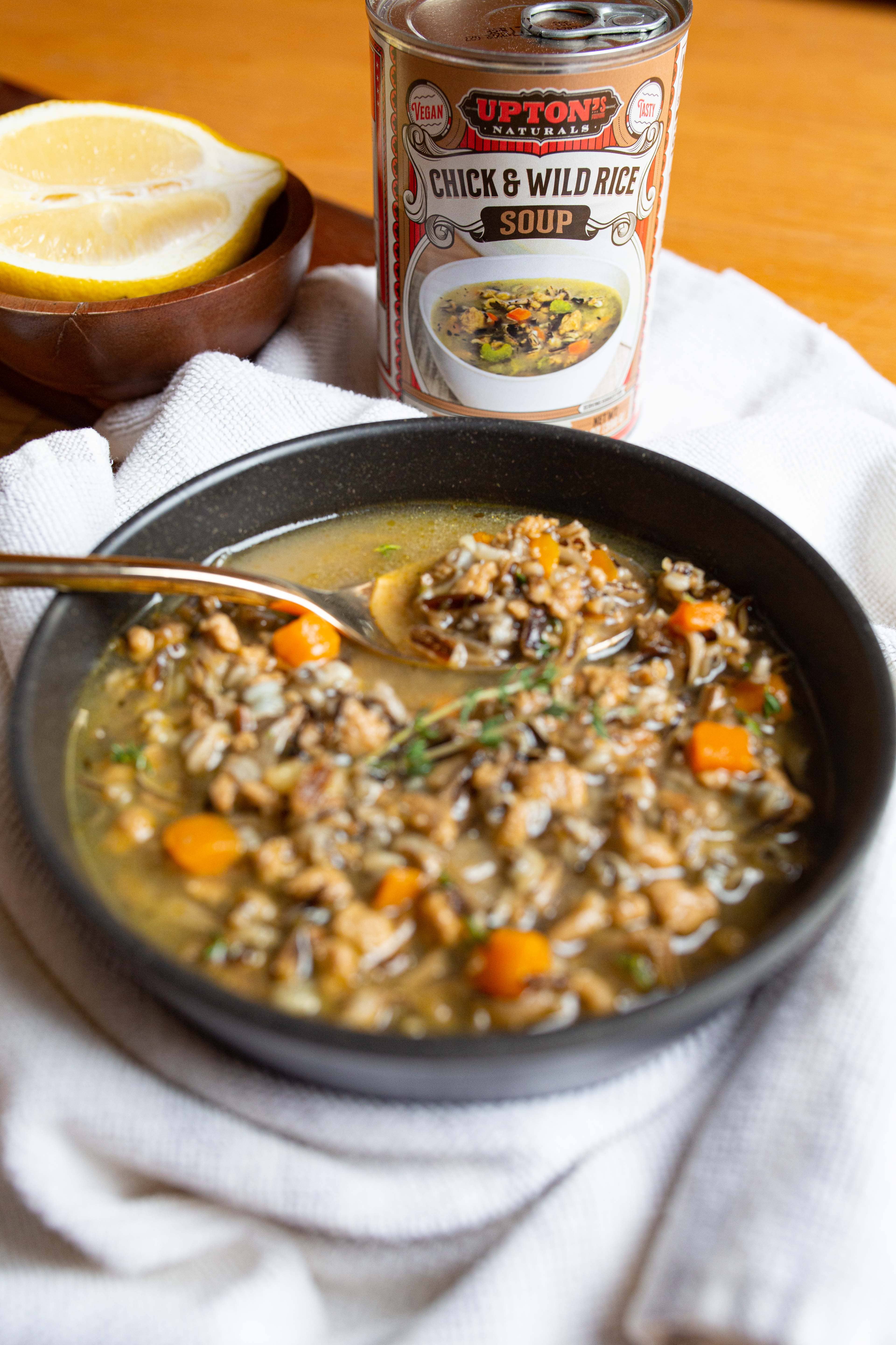 Upton's Naturals - Wholesale Soup - Chick & Wild Rice Soup1