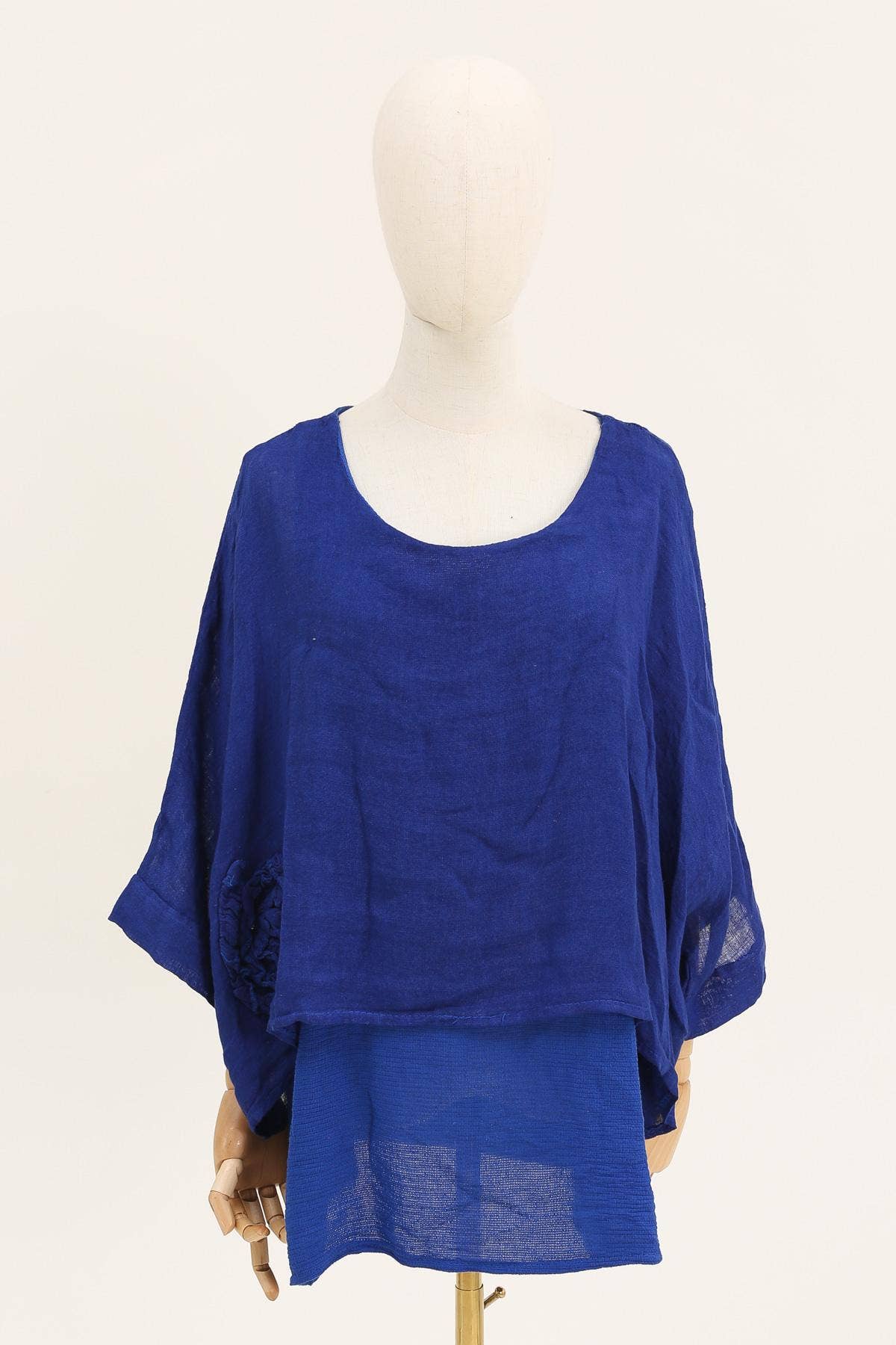 la maison des fibres naturelles - Wholesale Tunic - Women's - Linen tunic lined with cotton 87070 50% linen 50% cotton15