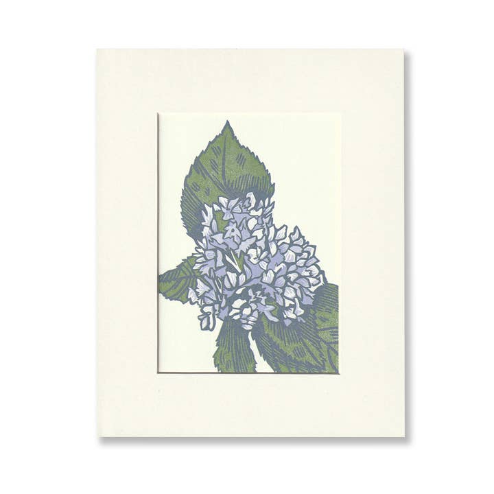 Hydrangea Print for wholesale by Wishing Flower Press & Bindery