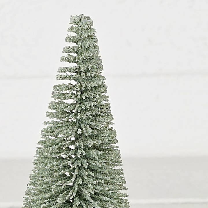 Holiday Depot Inc. - Wholesale Christmas Decoration - M32700-8inH Macaron theme bottle brush tree-Sage
