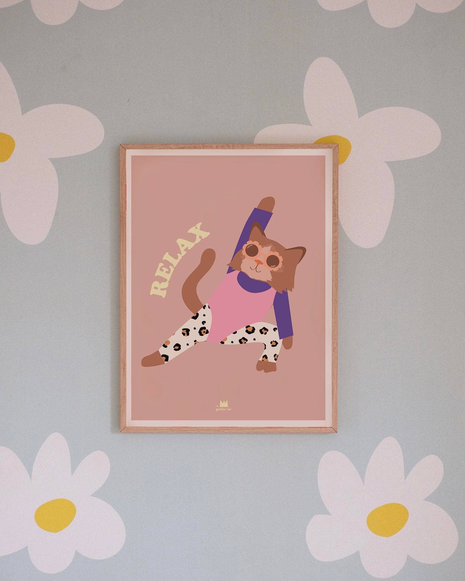 Ma Petite Vie – Großhandel Poster – Poster – Aerobic-Katze (30 x 40 cm)1