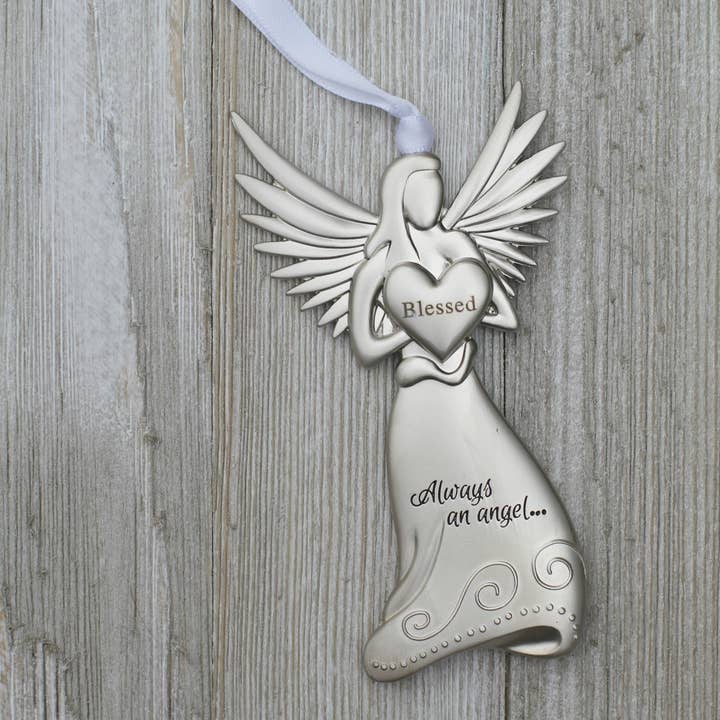 The Grandparent Gift Co. Inc. - Wholesale Ornament - Baby Christening Gift Keepsake Guardian Angel Ornament4527-23