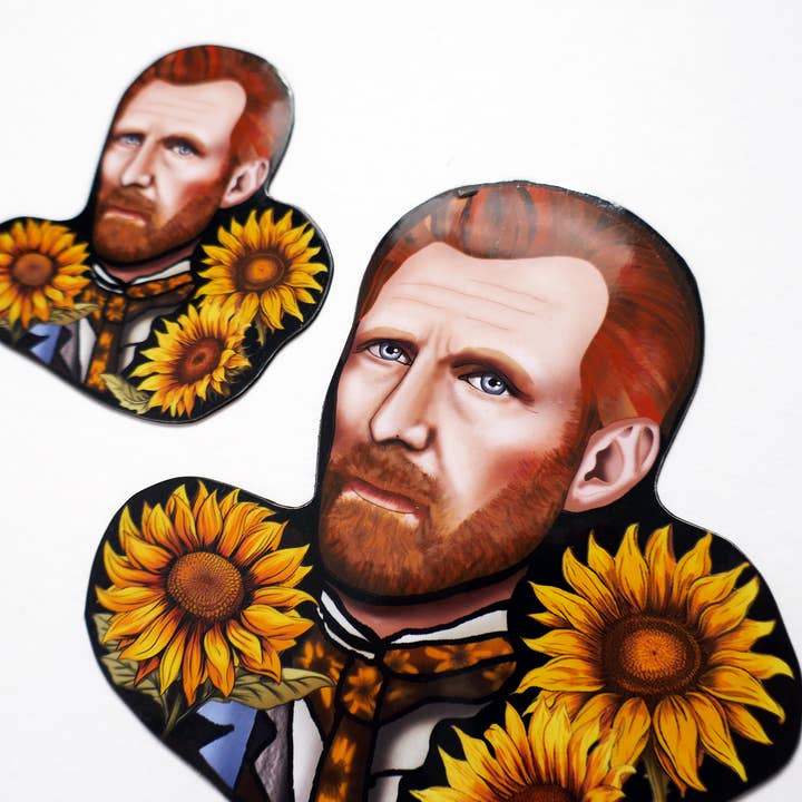 THE PAPER IDOLL - Wholesale Magnet - Magnetic Legends2: Art Icons – A set of five 2.5" (6.4 cm) 9