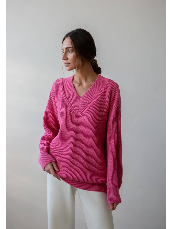 Nenya Fashion Limited - Wholesale Knitted jumper – Women′s - Sweater Viola2