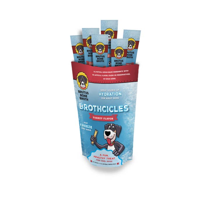 Brutus Broth - Wholesale Pet Treats - Dog - Brutus Broth Brothcicles 6-Pack