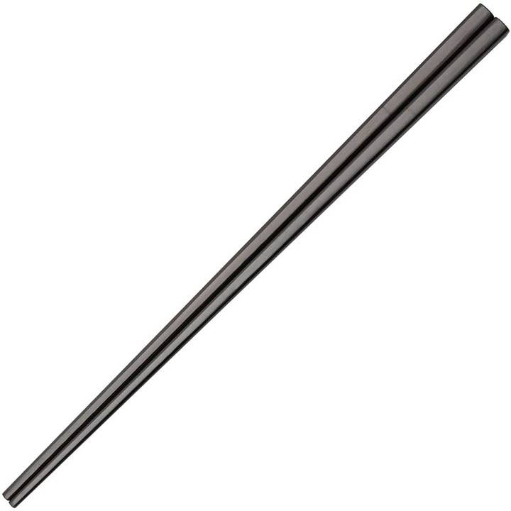 Square Stainless Steel Chopsticks Black Color for wholesale by Wholesale Chopsticks
