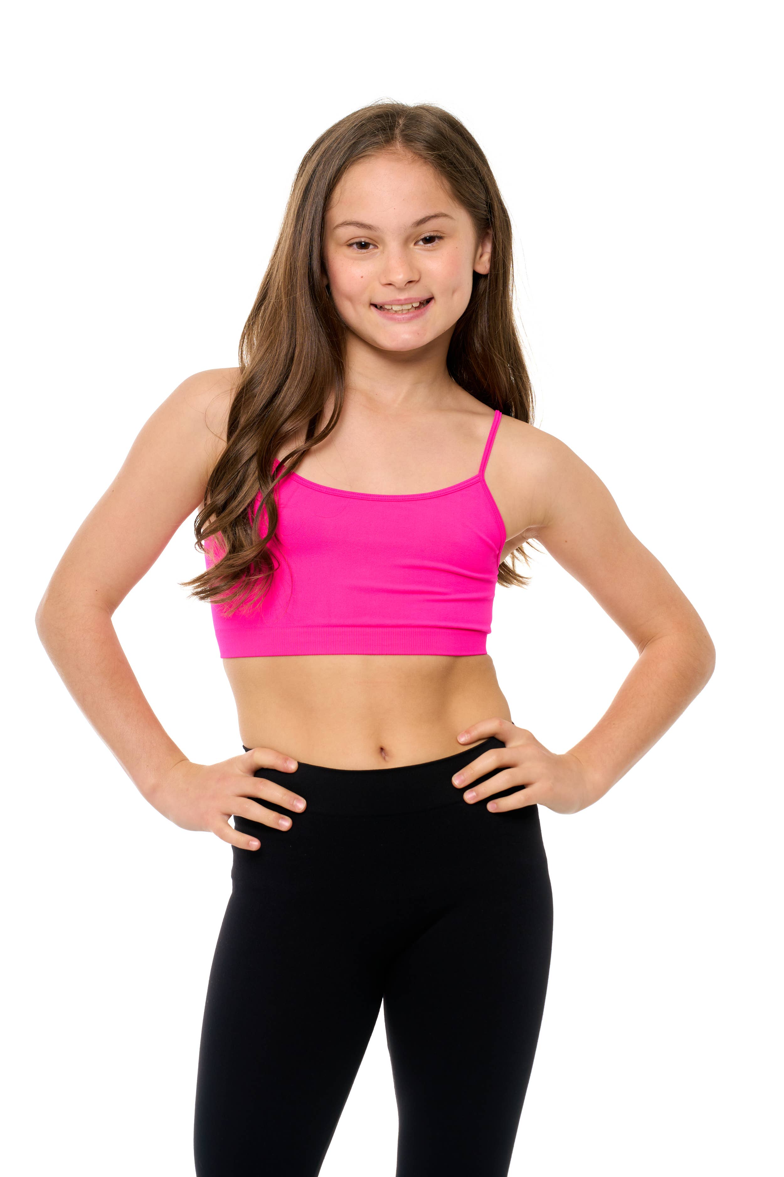 Malibu Sugar - Vente Débardeur – enfant - Bandeau Cami Sans Couture Filles Taille Unique - Tant de Couleurs !11