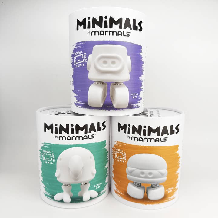 MINIMALS Combo Set - qty. 8 of each figure for wholesale by Marmals