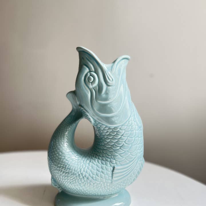 The Original Gluggle Jug Factory - Wholesale Jug - Eau De Nil Gluggle Jug
